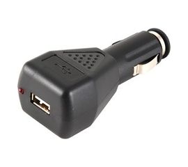 Зарядное устройство автомобильное Gembird MP3A-UC-CAR3 12V-5V USB 1A, черный