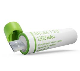 Аккумуляторы Elari NH-AA 1.2 B 1200mAh 2 штуки в блистере