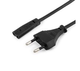 Кабель питания для ноутбуков, аудио/видео техники Cablexpert PC-184/2-0.5М, 0.5м, CEE 7/16 - C7, 2-p