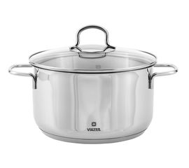 Кастрюля Vinzer Techno 89082 с крышкой 20 см 3.4 л