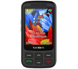 Мобильный телефон Texet TM-501 черный
