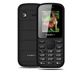 Мобильный телефон Texet TM-130 черный
