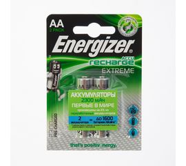 Аккумуляторы Energizer NiMH AA 2300mAh 2 штуки в блистере.
