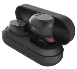 Гарнитура беспроводная Elari NanoPods Sport черный