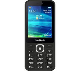 Мобильный телефон Texet TM-D327 черный