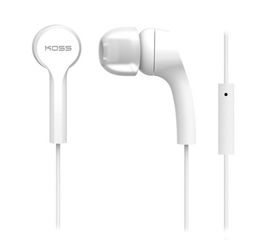Наушники-вкладыши проводные Koss KEB9iW белый