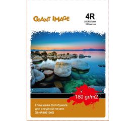 Фотобумага 10х15 GIANT IMAGE GI-4R180100G 100 Л. 180 Г/М2 глянц.