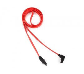 Кабель интерфейсный SATA Cablexpert CC-SATAM-DATA90-0.8M, 80см, угловой разъем, 7pin/7pin, защелка,