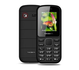 Мобильный телефон Texet TM-130 черно-красный