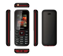 Мобильный телефон Texet TM-128 черно-красный
