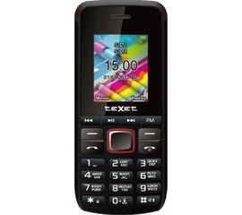 Мобильный телефон Texet TM-203 черно-красный
