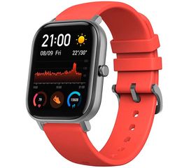 Смарт часы Xiaomi Amazfit GTS красный