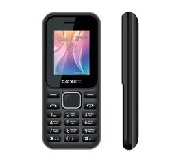 Мобильный телефон Texet TM-123 черный
