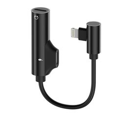 Адаптер аудио Olmio Dual Lightning черный