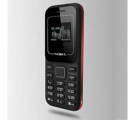 Мобильный телефон Texet TM-120 черно-красный