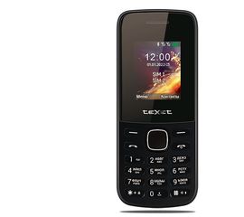 Мобильный телефон Texet TM-117 черный