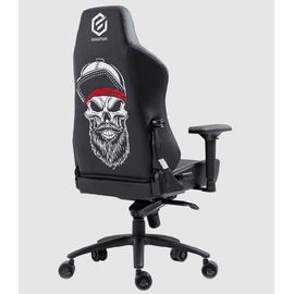Игровое кресло Evolution GLORIOUS SKULL BUDDY черный