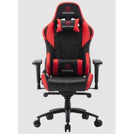 Игровое кресло Evolution RACER M красный