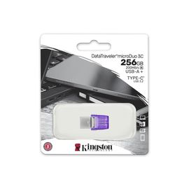 USB Флеш 256GB 3.0 Kingston OTG DTDUO3CG3/256GB металл