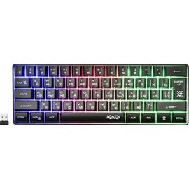 Клавиатура проводная Defender Irden GK-215 RU,радуж. подсветка,2.4G,61кн