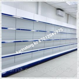 Стеллаж металлический пристенный 2000*300/400 без ценника