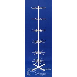 Стойка напольная крутящаяся под ремни,брелки, бижутерию и т.д.