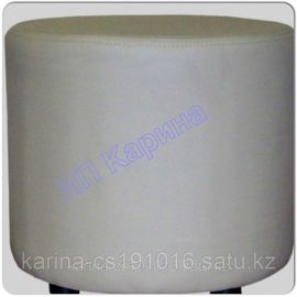 Пуфик размер 40*40 цвет белый