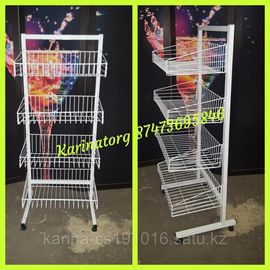 Стеллаж сетчатый односторонний