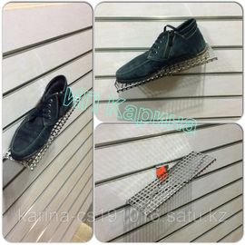 Подставка под тяжелую обувь железный хром