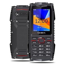 Мобильный телефон Texet TM-519R черный-красный