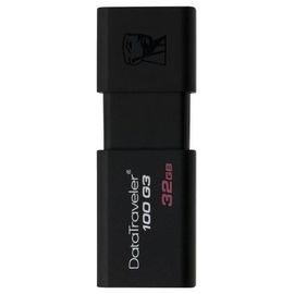 USB Флеш 32GB 3.0 Kingston DT100G3/32GB черный
