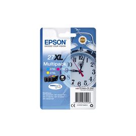Картридж Epson C13T27154022  Экономичный набор из 3 картриджей с голубыми, пурпурными и желтыми чернилами повышенной XL емкости