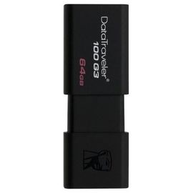 USB Флеш 64GB 3.0 Kingston DT100G3/64GB черный