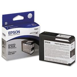 Картридж Epson C13T580100 STYLUS PRO 3800 фото черный
