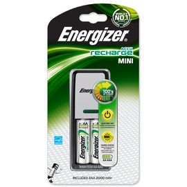 Зарядное устройство ENERGIZER Mini + 2 Аккум 2000 mAh предзаряженные