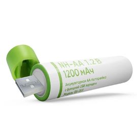 Аккумуляторы Elari NH-AA 1.2 B 1200mAh 2 штуки в блистере
