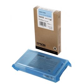 Картридж Epson C13T603500 SP-7880/9880 светло-голубой
