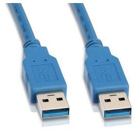 Кабель USB 3.0 Pro Cablexpert CCP-USB3-AMAM-6, AM/AM, 1.8м, экран, синий, пакет