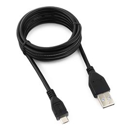 Кабель Cablexpert USB 2.0 Pro CCP-mUSB2-AMBM-6, AM/microBM 5P, 1.8м, экран, черный, пакет