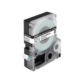 Лента Epson C53S654016 LK-4WBW9 Повышенной адгезии 12мм, Бел./Черн., 9м