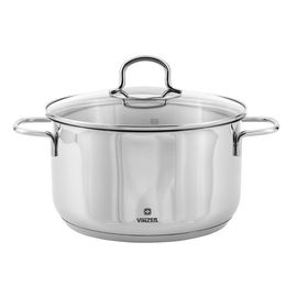 Кастрюля Vinzer Techno 89081 с крышкой 18 см 2.4 л