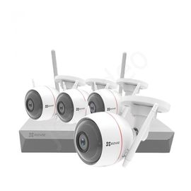 Готовый комплект видеонаблюдения на 4 камеры Ezviz ezWireLessKit (8CH) (CS-BW2824-B1E10)