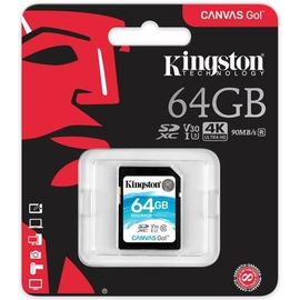 Карта памяти SD 64GB Class 10 U3 Kingston SDG/64GB