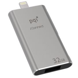 USB Флеш для Apple PQI iConnect 001 6I01-032GR1001 32GB Серебро