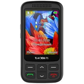 Мобильный телефон Texet TM-501 черный