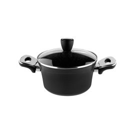 Кастрюля Vinzer Granite Induction Line 89440 с крышкой 24 см 4.8 л