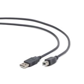 Кабель USB 2.0 Pro Cablexpert CCP-USB2-AMBM-6G, AM/BM, 1.8м, экран, серый