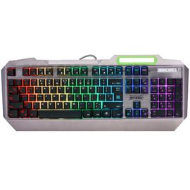 Клавиатура игровая Defender Stainless steel GK-150DL RU, черный, RGB подсветка, 9 режимов