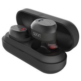 Гарнитура беспроводная Elari NanoPods Sport черный