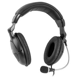 Наушники-гарнитура проводные Defender Orpheus HN-898 черный, кабель 3 м
